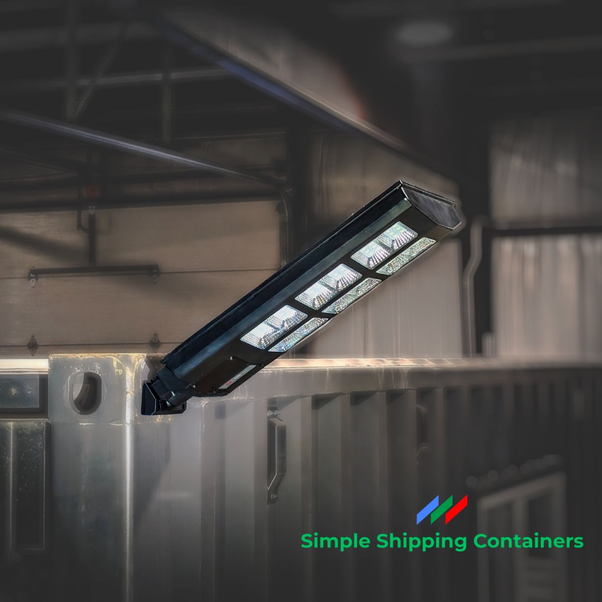 Solar Powered Corner Casting Light for shipping containers