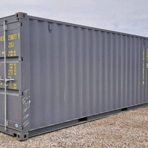 NEW 20ft Slate Gray Shipping Container