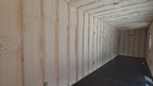 Spray Foam Insulation for Shipping Containers
