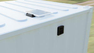 Solar Powered Exhaust fan For Shipping Containers