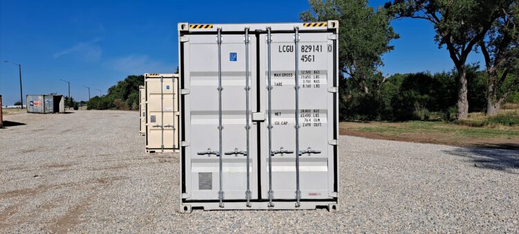 "New 40ft Shipping Container from Simple Shipping Containers, perfect for secure storage, tiny homes, and unique retail spaces"