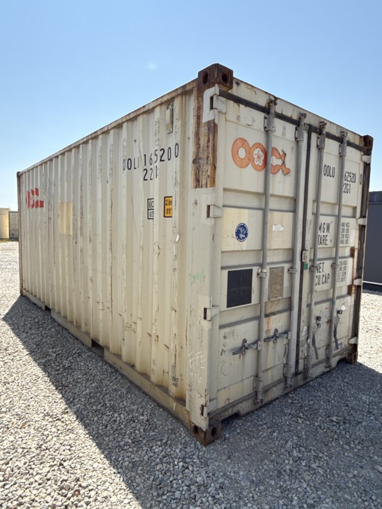 "Durable and versatile Cargo-Worthy 20ft Shipping Container from Simple Shipping Containers, ideal for storage, tiny homes, retail spaces, and unique buildings"