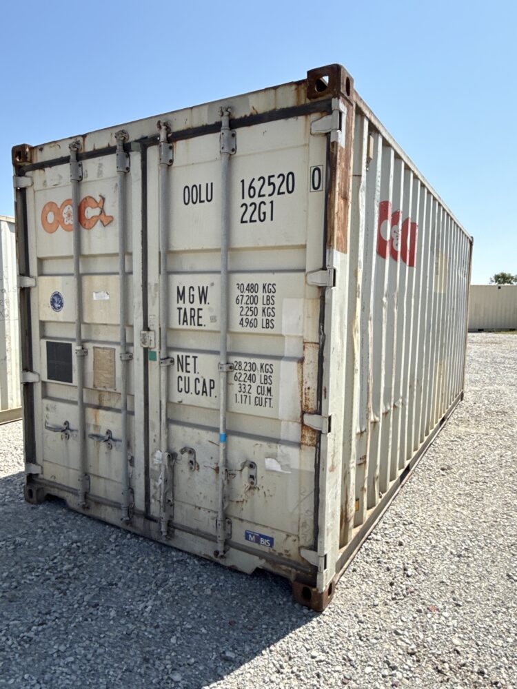 "Durable and versatile Cargo-Worthy 20ft Shipping Container from Simple Shipping Containers, ideal for storage, tiny homes, retail spaces, and unique buildings"