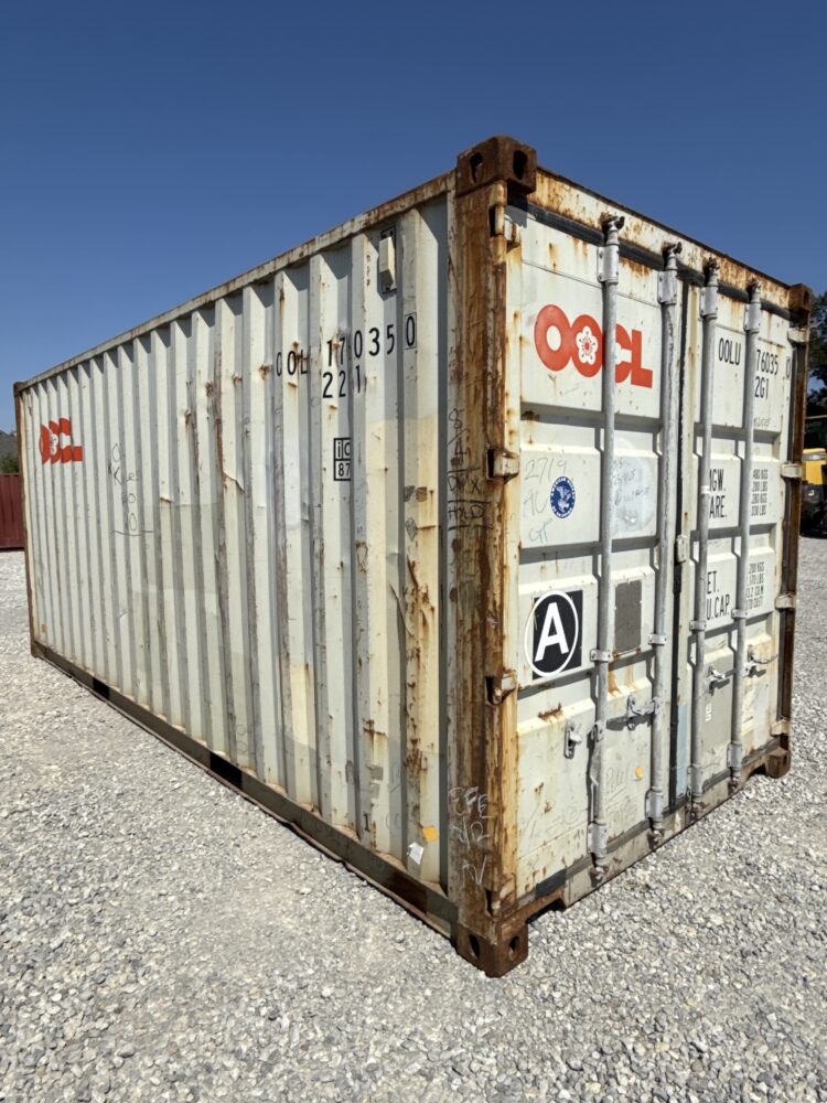 "Durable and versatile Cargo-Worthy 20ft Shipping Container from Simple Shipping Containers, ideal for storage, tiny homes, retail spaces, and unique buildings"