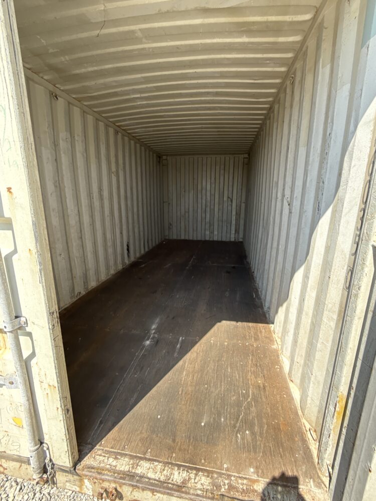 "Durable and versatile Cargo-Worthy 20ft Shipping Container from Simple Shipping Containers, ideal for storage, tiny homes, retail spaces, and unique buildings"