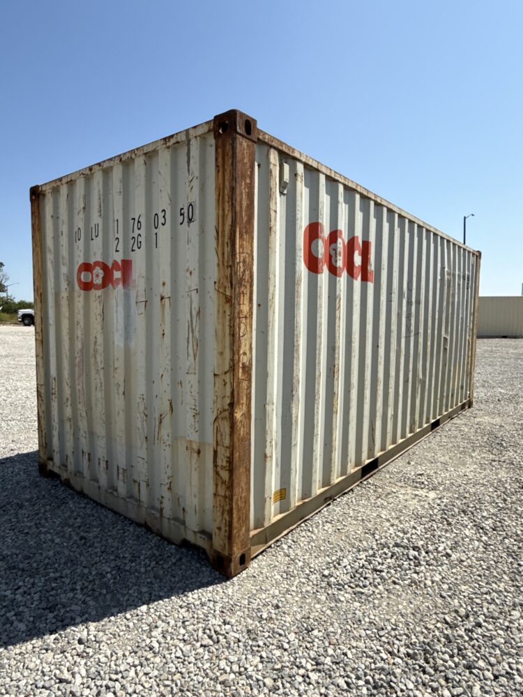 "Durable and versatile Cargo-Worthy 20ft Shipping Container from Simple Shipping Containers, ideal for storage, tiny homes, retail spaces, and unique buildings"