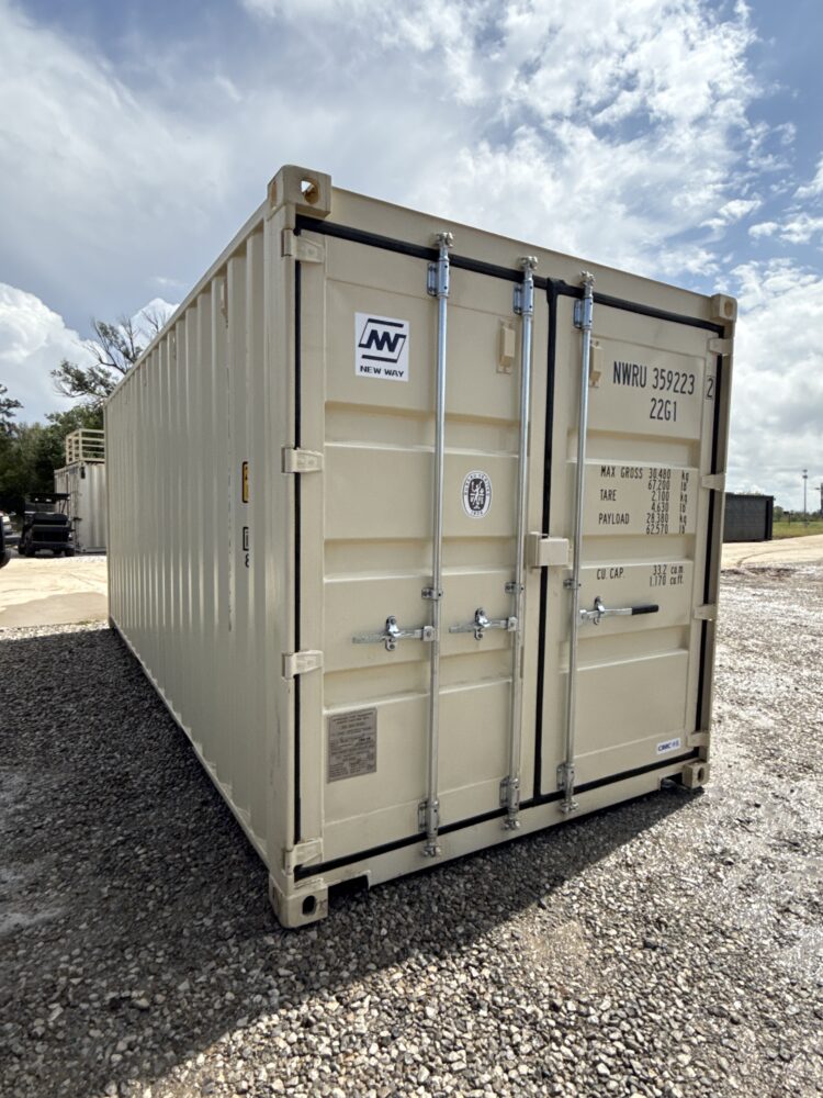 "New 20ft Shipping Container from Simple Shipping Containers, perfect for versatile, secure and durable storage and unique building solutions"