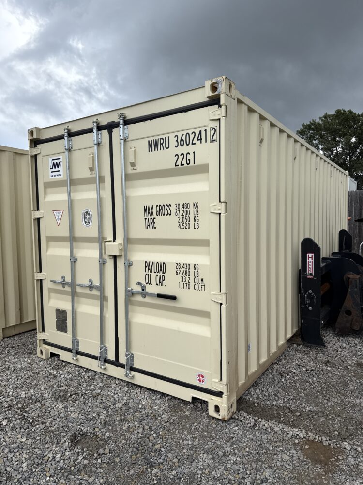 "New 20ft Shipping Container from Simple Shipping Containers, perfect for secure storage, tiny homes, and unique retail spaces"