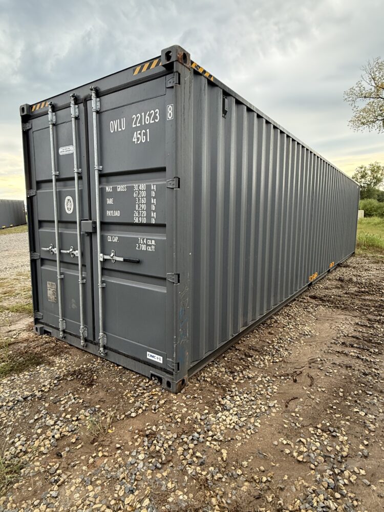 "Durable and versatile 40ft Cargo-Worthy Shipping Container from Simple Shipping Containers, ideal for storage, tiny homes, retail spaces, and unique buildings."