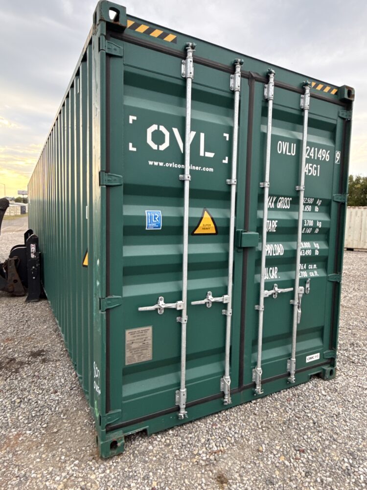 "Durable and versatile Cargo-Worthy 40ft Shipping Container from Simple Shipping Containers, ideal for storage, tiny homes, retail spaces, and unique buildings"