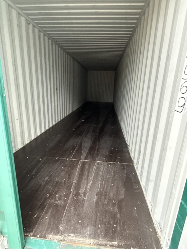 "Durable and versatile Cargo-Worthy 40ft Shipping Container from Simple Shipping Containers, ideal for storage, tiny homes, retail spaces, and unique buildings"