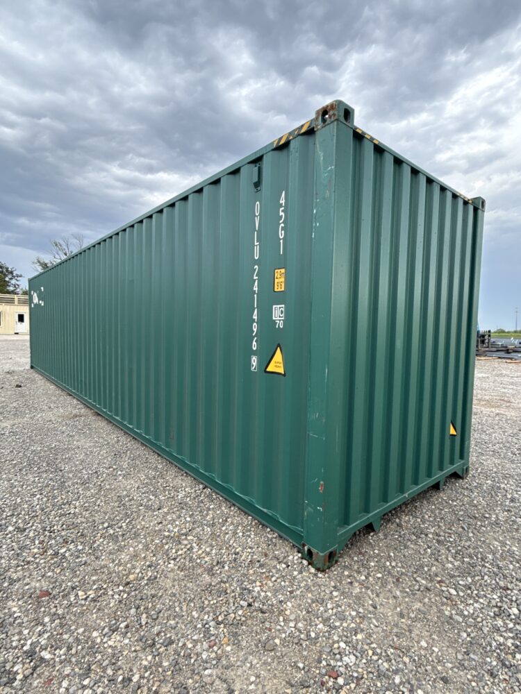 "Durable and versatile Cargo-Worthy 40ft Shipping Container from Simple Shipping Containers, ideal for storage, tiny homes, retail spaces, and unique buildings"