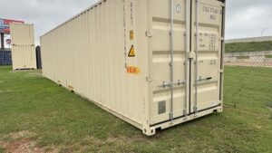 "New 40ft Shipping Container from Simple Shipping Containers, perfect for storage, tiny homes, retail spaces, and unique buildings"