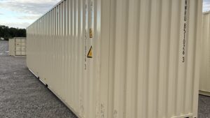 NEW 40ft Light Gray Shipping Container - Simple Shipping