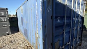 "Durable and versatile Cargo-Worthy 20ft Shipping Container from Simple Shipping Containers, ideal for storage, tiny homes, retail spaces, and unique buildings"