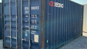 "Cargo-Worthy 20ft Shipping Container from Simple Shipping Containers, ideal for storage, tiny homes, retail spaces, and unique buildings"