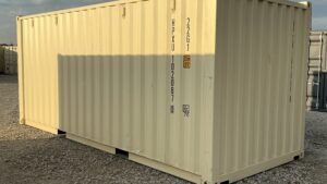 "New 20ft Shipping Container from Simple Shipping Containers, perfect for storage, tiny homes, retail spaces, and unique buildings"