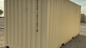 "New 20ft Shipping Container from Simple Shipping Containers, perfect for storage, tiny homes, retail spaces, and unique buildings"