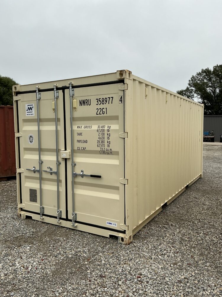 "New 20ft Shipping Container from Simple Shipping Containers, perfect for versatile, secure and durable storage solutions"
