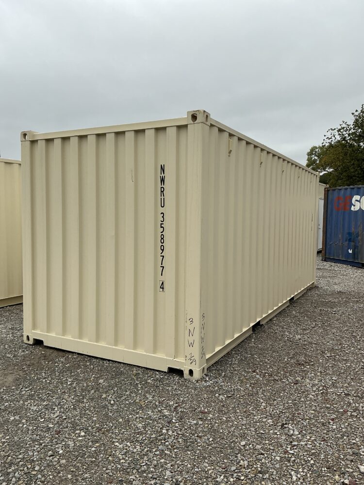 "New 20ft Shipping Container from Simple Shipping Containers, perfect for versatile, secure and durable storage solutions"