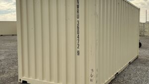 "New 20ft Shipping Container from Simple Shipping Containers, perfect for storage, tiny homes, retail spaces, and unique buildings"