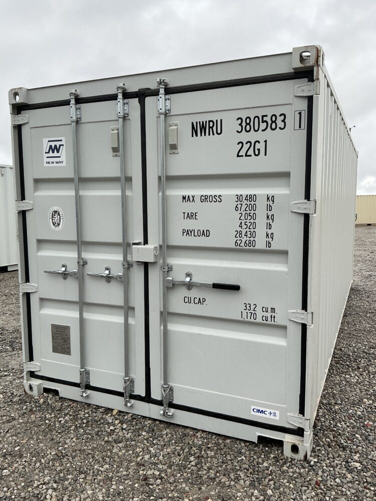 "New 20ft Shipping Container from Simple Shipping Containers, perfect for versatile, secure and durable storage and unique building solutions"