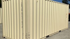 "New 20ft Shipping Container from Simple Shipping Containers, perfect for secure storage, tiny homes, and unique retail spaces"