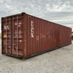 "Cargo-Worthy 40ft Shipping Container from Simple Shipping Containers, ideal for storage, tiny homes, retail spaces, and unique buildings"