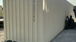 "New 40ft Shipping Container from Simple Shipping Containers, perfect for versatile, secure and durable storage or unique building projects"