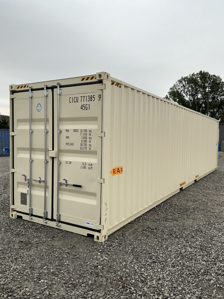 "New 40ft Shipping Container from Simple Shipping Containers, perfect for versatile, secure and durable storage or unique building solutions"