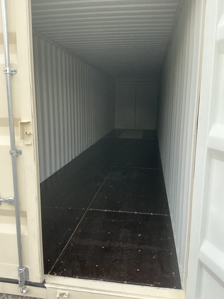 "New 40ft Shipping Container from Simple Shipping Containers, perfect for versatile, secure and durable storage or unique building solutions"