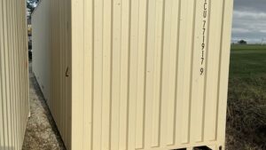 "New 40ft Shipping Container from Simple Shipping Containers, perfect for storage, tiny homes, retail spaces, and unique buildings"
