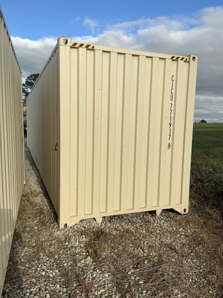 "New 40ft Shipping Container from Simple Shipping Containers, perfect for storage, tiny homes, retail spaces, and unique buildings"