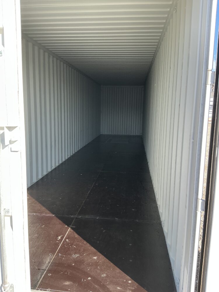"New 40ft Shipping Container from Simple Shipping Containers, perfect for versatile, secure and durable storage or unique building projects"