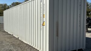 "New 40ft Shipping Container from Simple Shipping Containers, perfect for versatile, secure and durable storage or unique building projects"