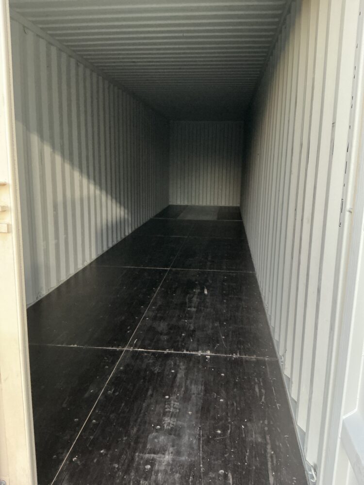 "New 40ft Shipping Container from Simple Shipping Containers, perfect for versatile, secure and durable storage or unique building projects"
