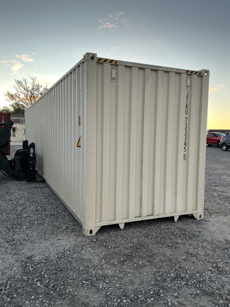 "New 40ft Shipping Container from Simple Shipping Containers, perfect for versatile, secure and durable storage or unique building projects"