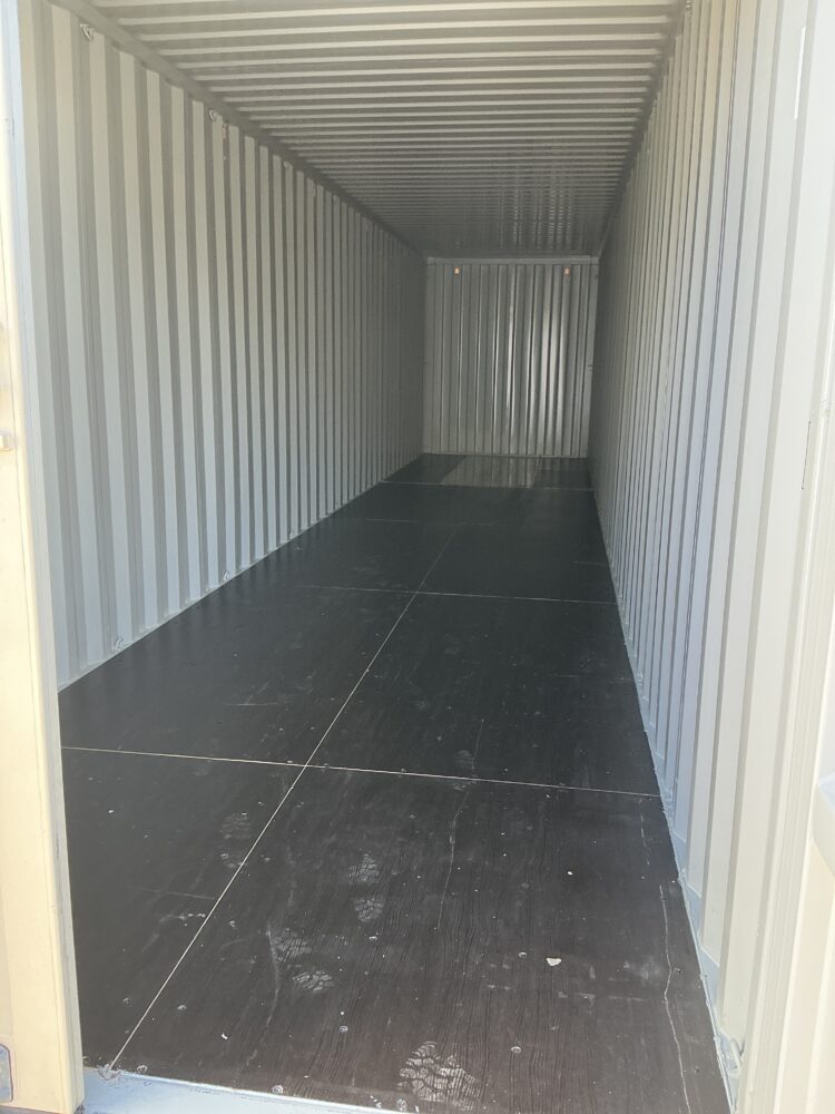 "New 40ft Shipping Container from Simple Shipping Containers, perfect for versatile, secure and durable storage or unique building projects"