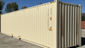 "New 40ft Shipping Container from Simple Shipping Containers, perfect for versatile, secure and durable storage or unique building projects"
