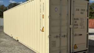 "New 40ft Shipping Container from Simple Shipping Containers, perfect for versatile, secure and durable storage or unique building projects"