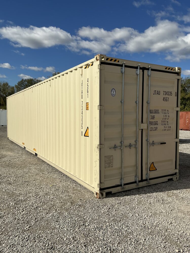 "New 40ft Shipping Container from Simple Shipping Containers, perfect for versatile, secure and durable storage or unique building projects"