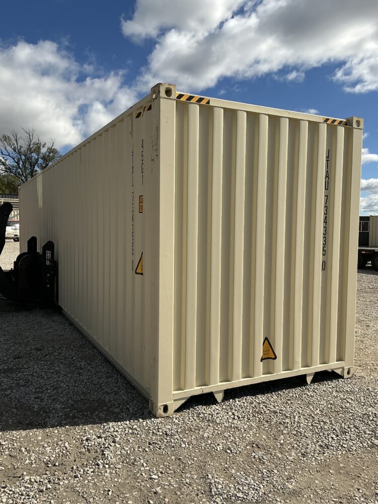 "New 40ft Shipping Container from Simple Shipping Containers, perfect for versatile, secure and durable storage or unique building projects"