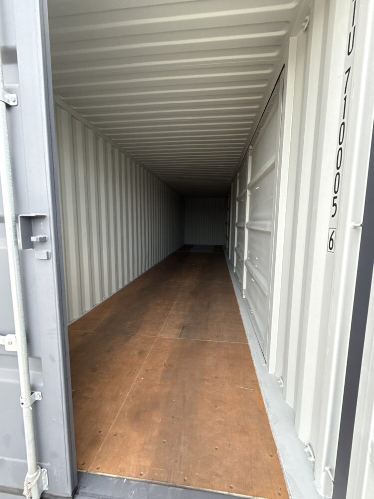 "New 40ft Shipping Container from Simple Shipping Containers, perfect for versatile, secure and durable storage or unique building projects"