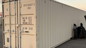 "New 40ft Shipping Container from Simple Shipping Containers, perfect for versatile, secure and durable storage or unique building solutions"