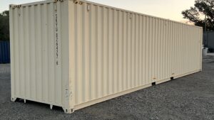 "New 40ft Shipping Container from Simple Shipping Containers, perfect for versatile, secure and durable storage or unique building solutions"