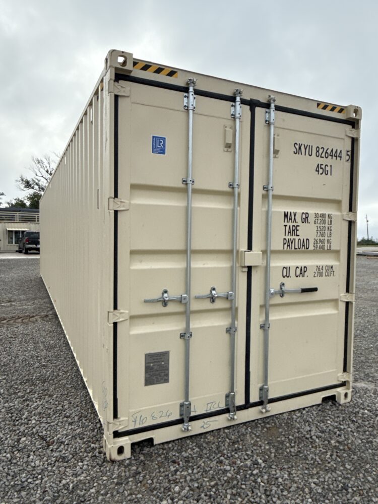 "New 40ft Shipping Container from Simple Shipping Containers, perfect for versatile, secure and durable storage or unique building solutions"