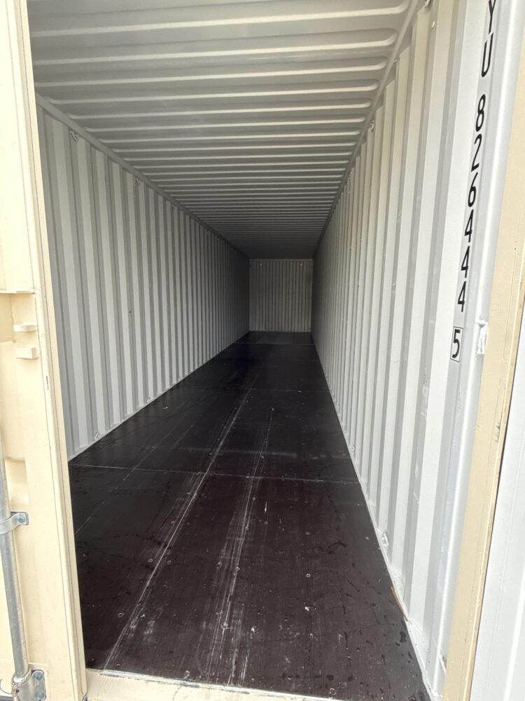 "New 40ft Shipping Container from Simple Shipping Containers, perfect for versatile, secure and durable storage or unique building solutions"
