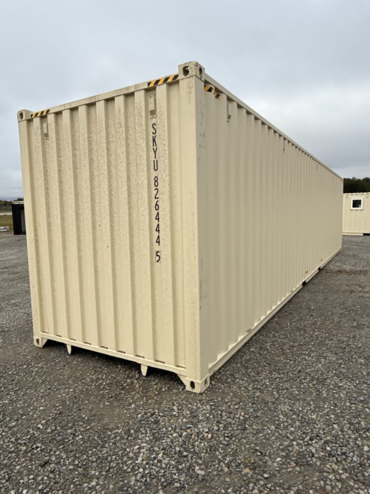 "New 40ft Shipping Container from Simple Shipping Containers, perfect for versatile, secure and durable storage or unique building solutions"