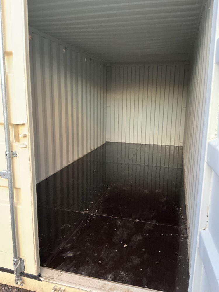 "New 20ft Shipping Container from Simple Shipping Containers, perfect for storage, tiny homes, retail spaces, and unique buildings"