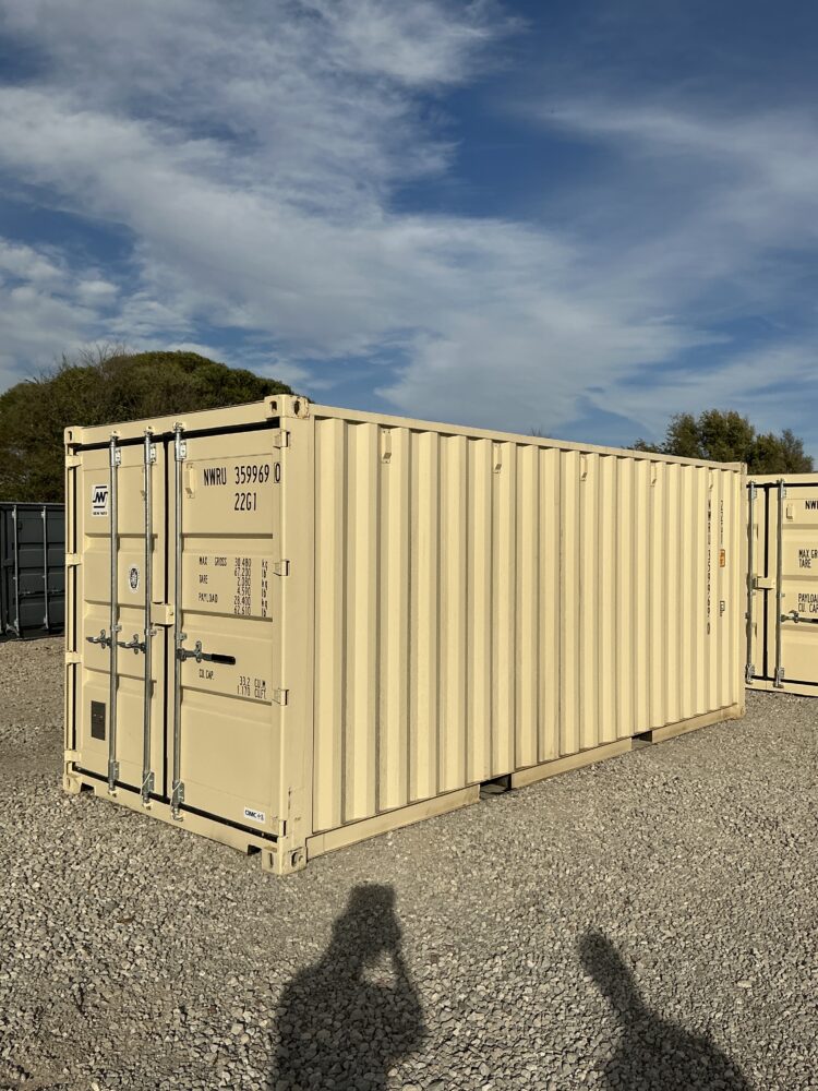 "New 20ft Shipping Container from Simple Shipping Containers, perfect for versatile, secure and durable storage or unique building solutions"